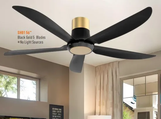 Молочно-белое невидимое лезвие 2.4G с беспроводным управлением, энергосберегающий потолочный вентилятор, экономящий музыку